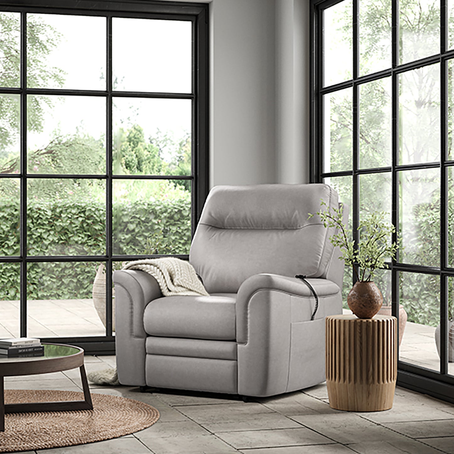 Parker Knoll Hudson 23 Dual Motor Leather Riser Recliner Armchair