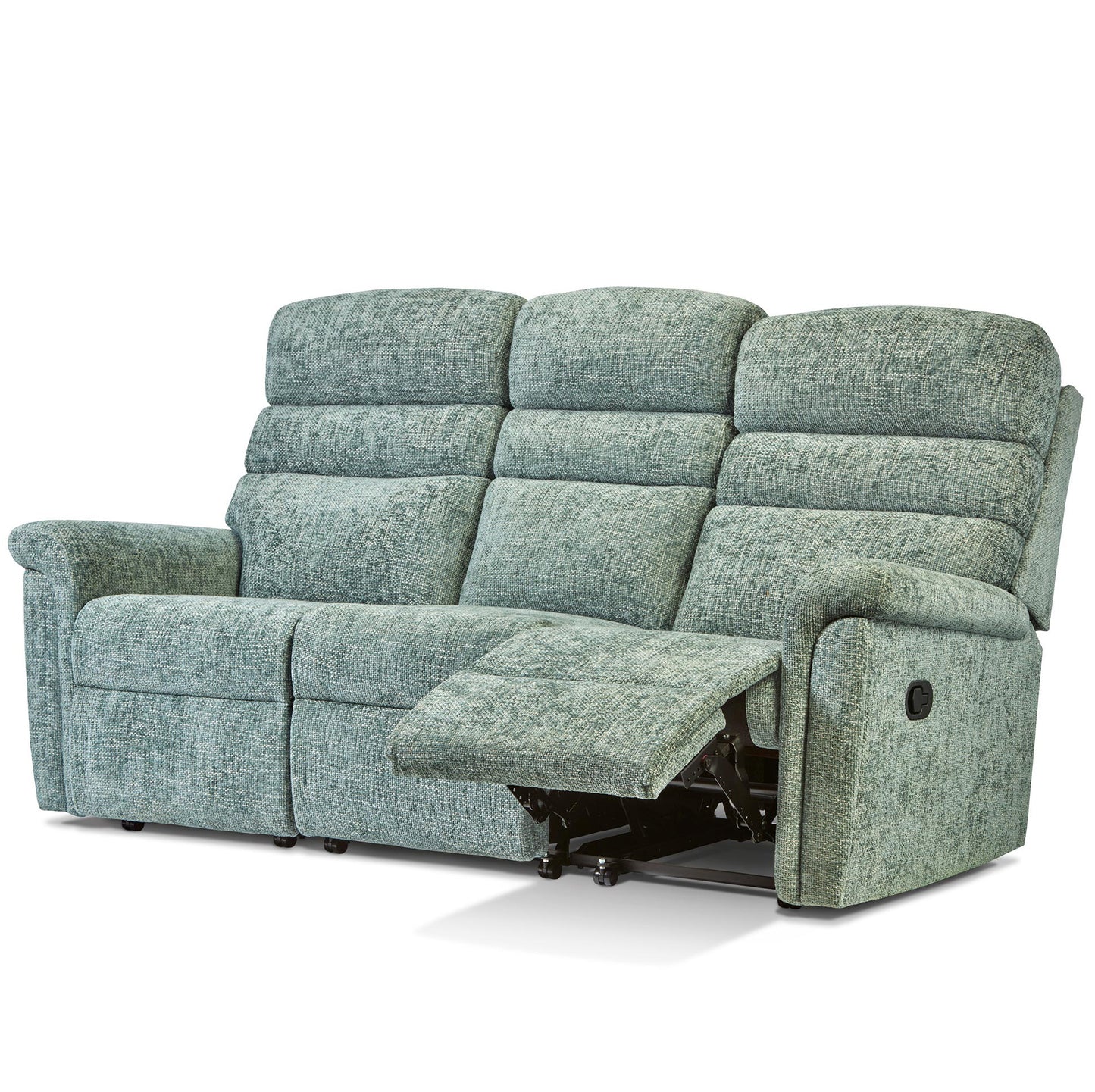 Sherborne Comfi-Sit Three Seater Manual Reclining Fabric Sofa