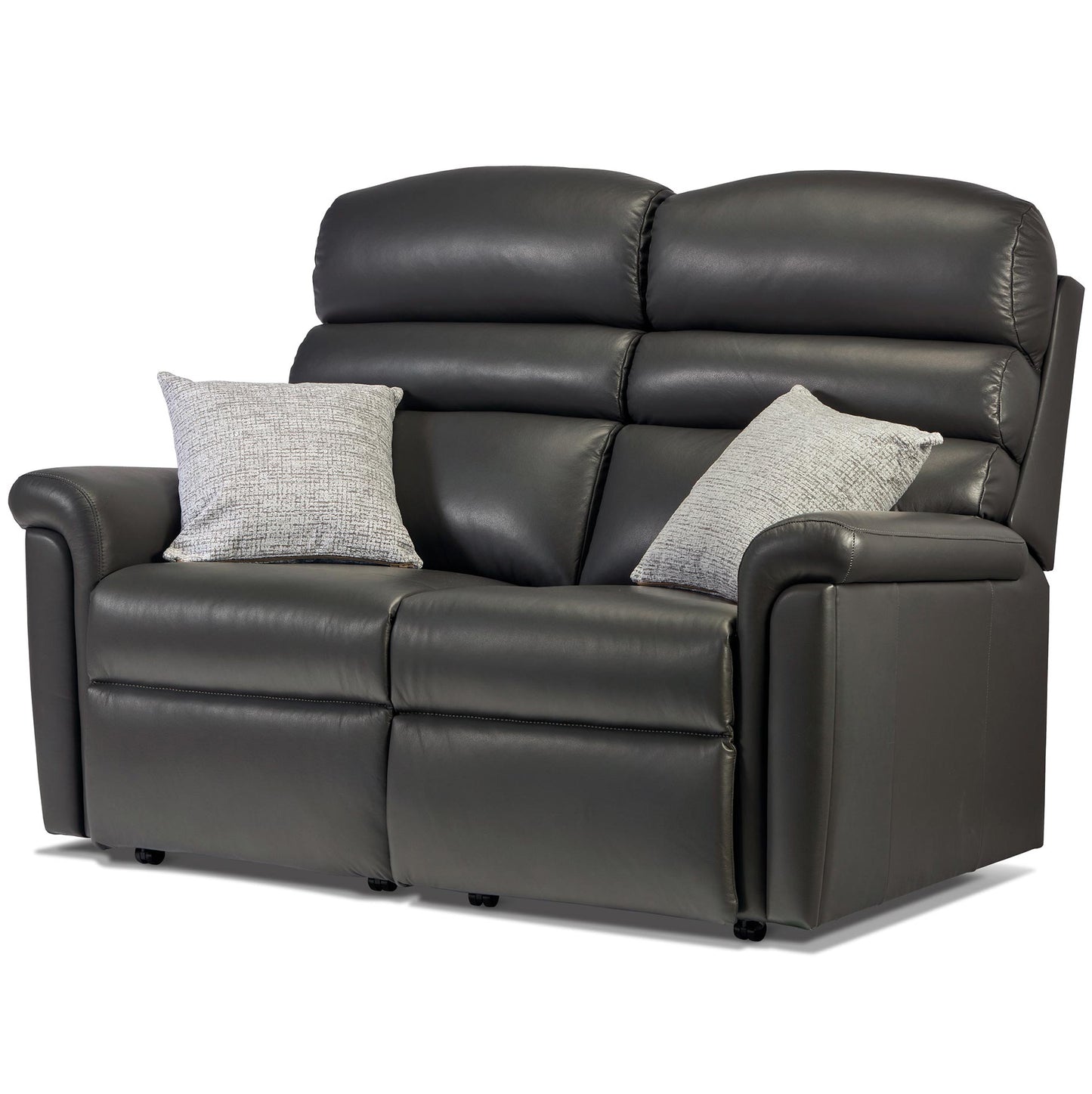 Sherborne Comfi-Sit Two Seater Manual Reclining Leather Sofa