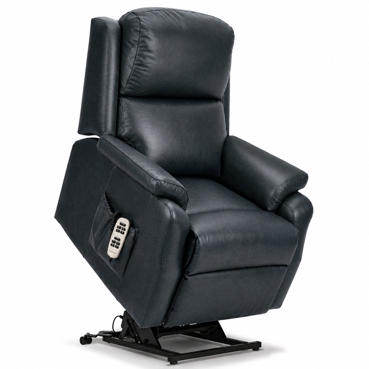 Sherborne Dakota Single Motor Leather Riser Recliner Armchair With Lumbar & Headrest Adjustment Option VAT FREE