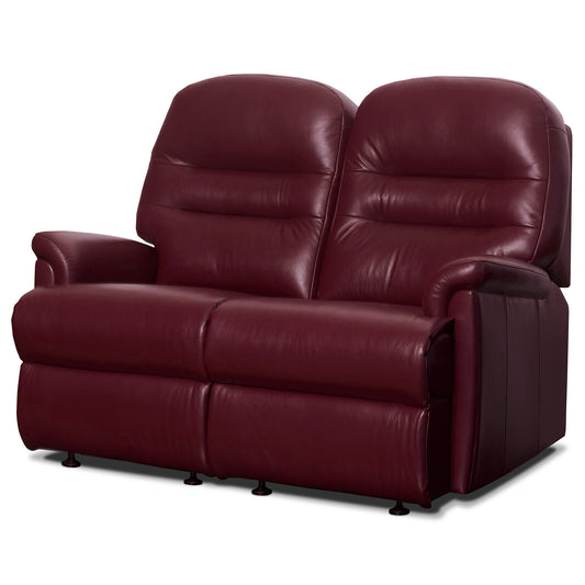 Sherborne Keswick Two Seater Fixed Leather Sofa