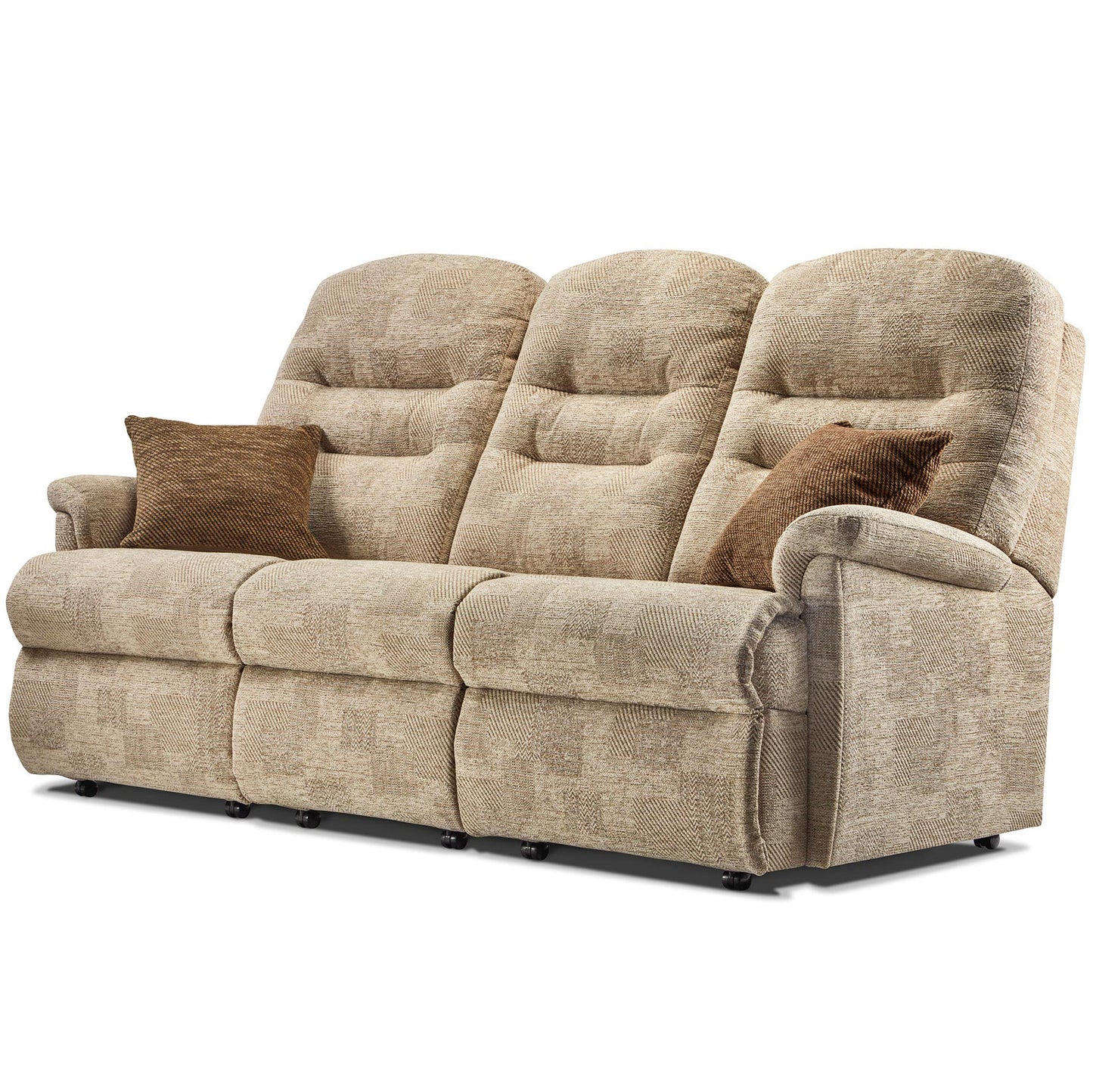 Sherborne Keswick Three Seater Manual Reclining Fabric Sofa