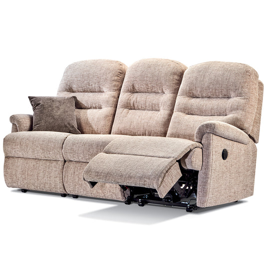 Sherborne Keswick Three Seater Electric Reclining Fabric Sofa
