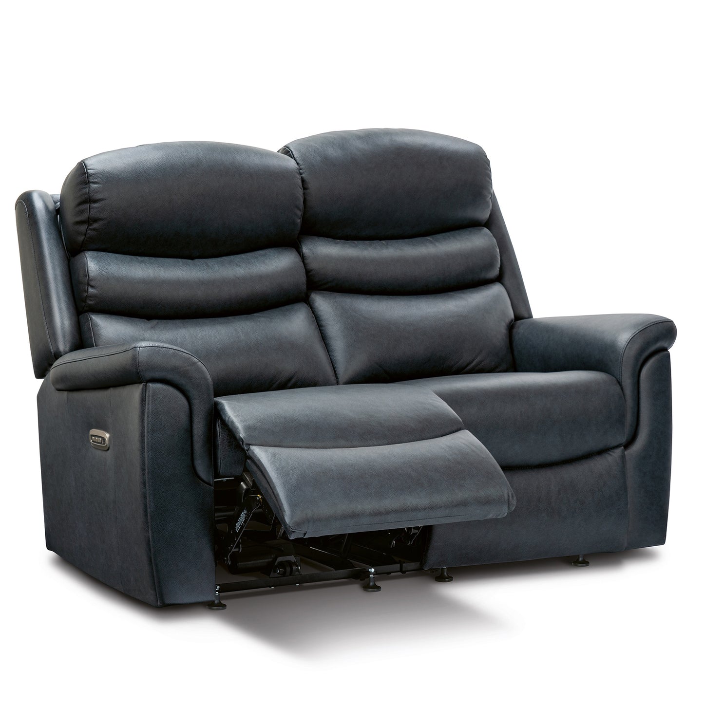 Sherborne Leyburn Two Seater Manual Reclining Leather Sofa