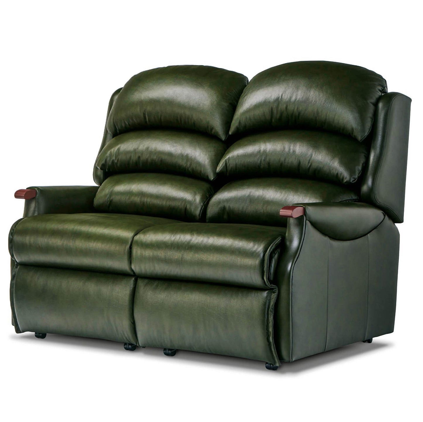 Sherborne Malham Two Seater Fixed Leather Sofa