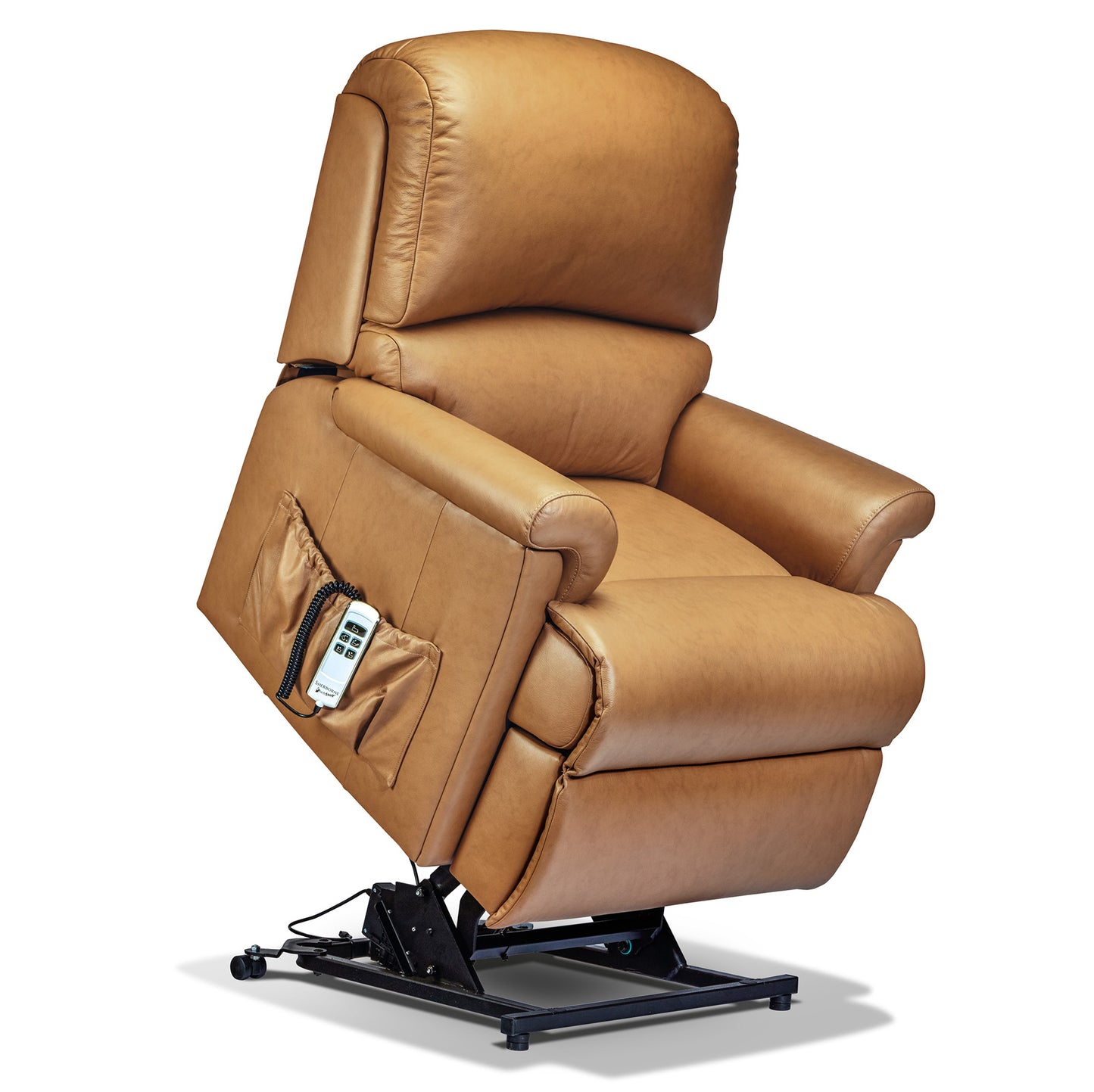 Sherborne Nevada Cloud Comfort Triple Motor Leather Rise And Recliner Armchair VAT FREE