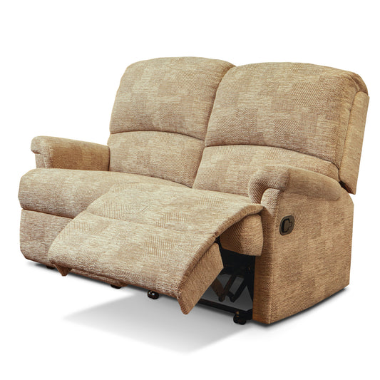 Sherborne Nevada Two Seater Electric Reclining Fabric Sofa