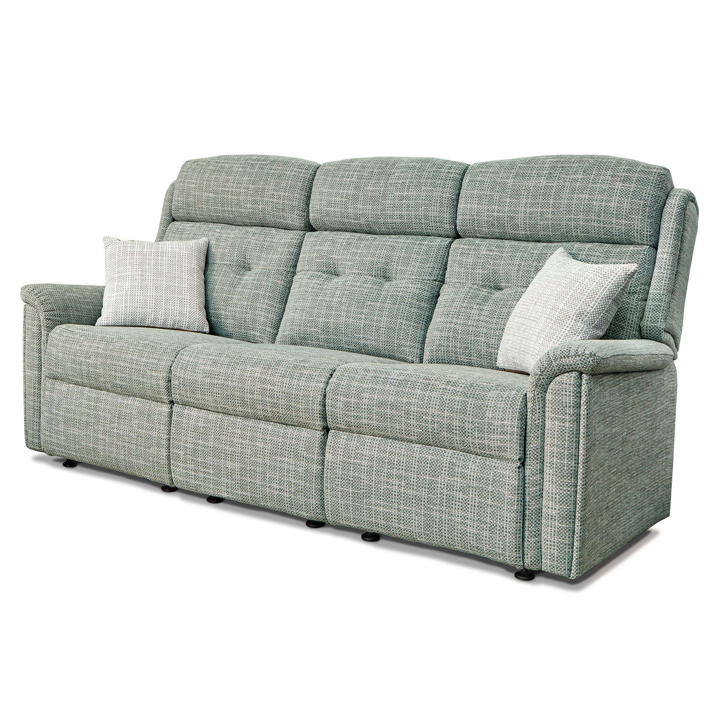 Sherborne Roma Three Seater Fixed Fabric Sofa