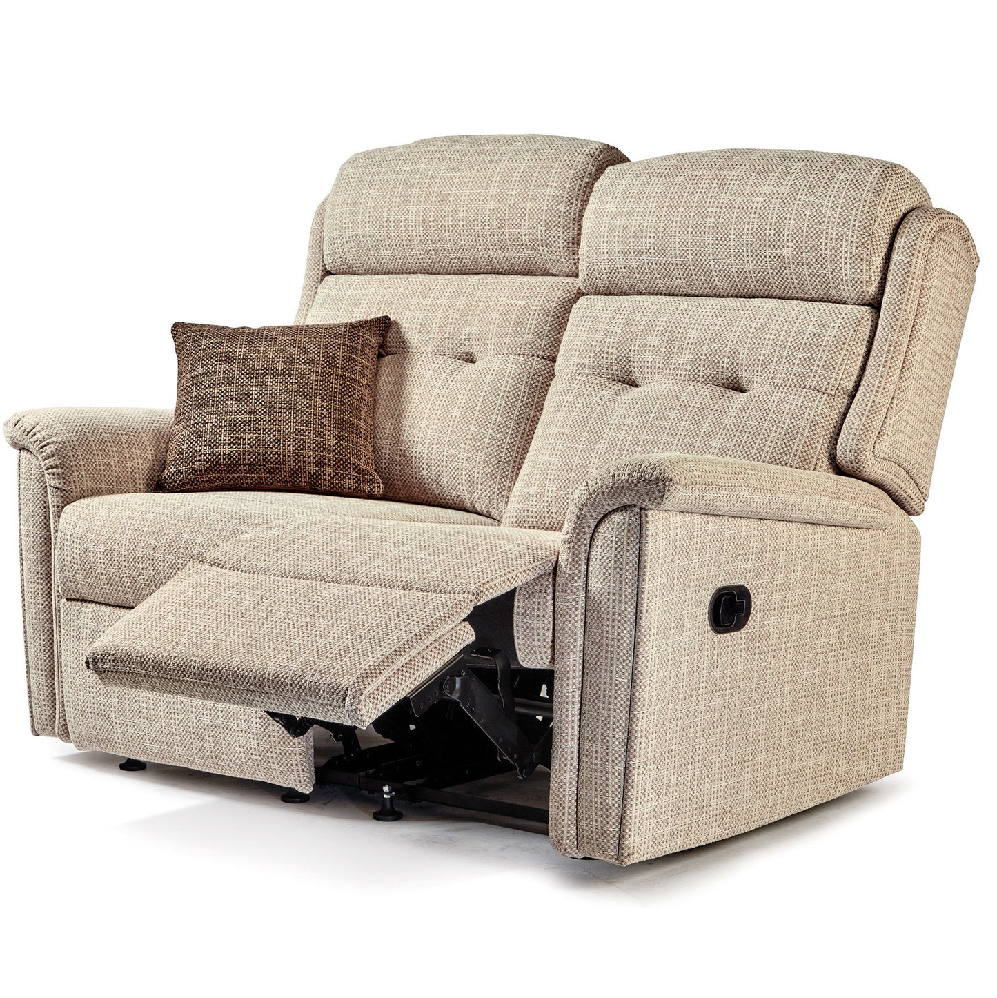 Sherborne Roma Two Seater Manual Reclining Fabric Sofa