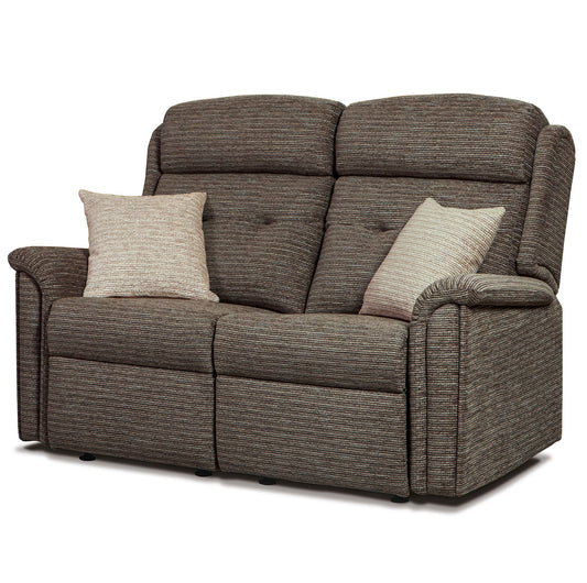 Sherborne Roma Two Seater Fixed Fabric Sofa