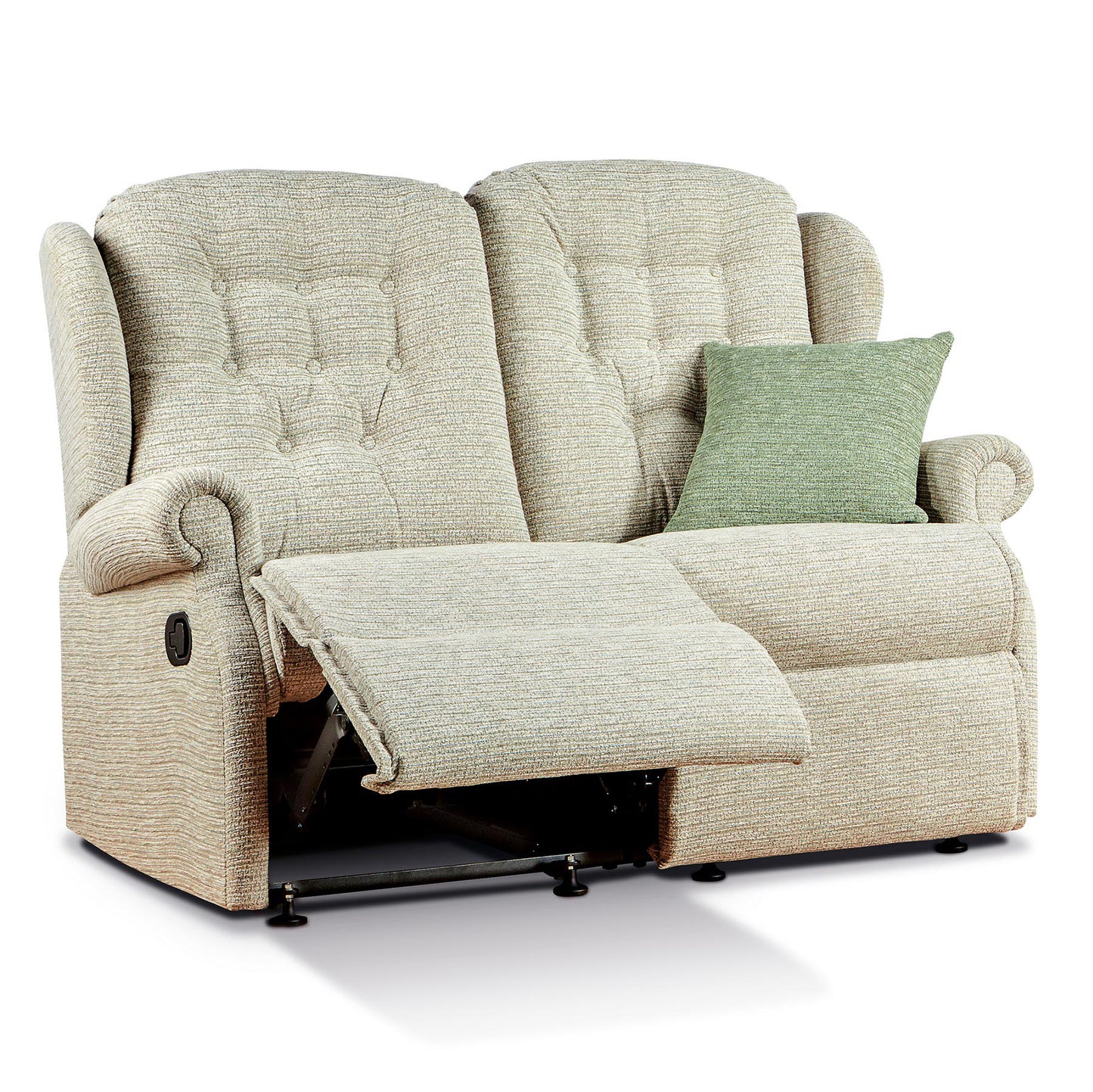 Sherborne Lynton Two Seater Manual Reclining Fabric Sofa