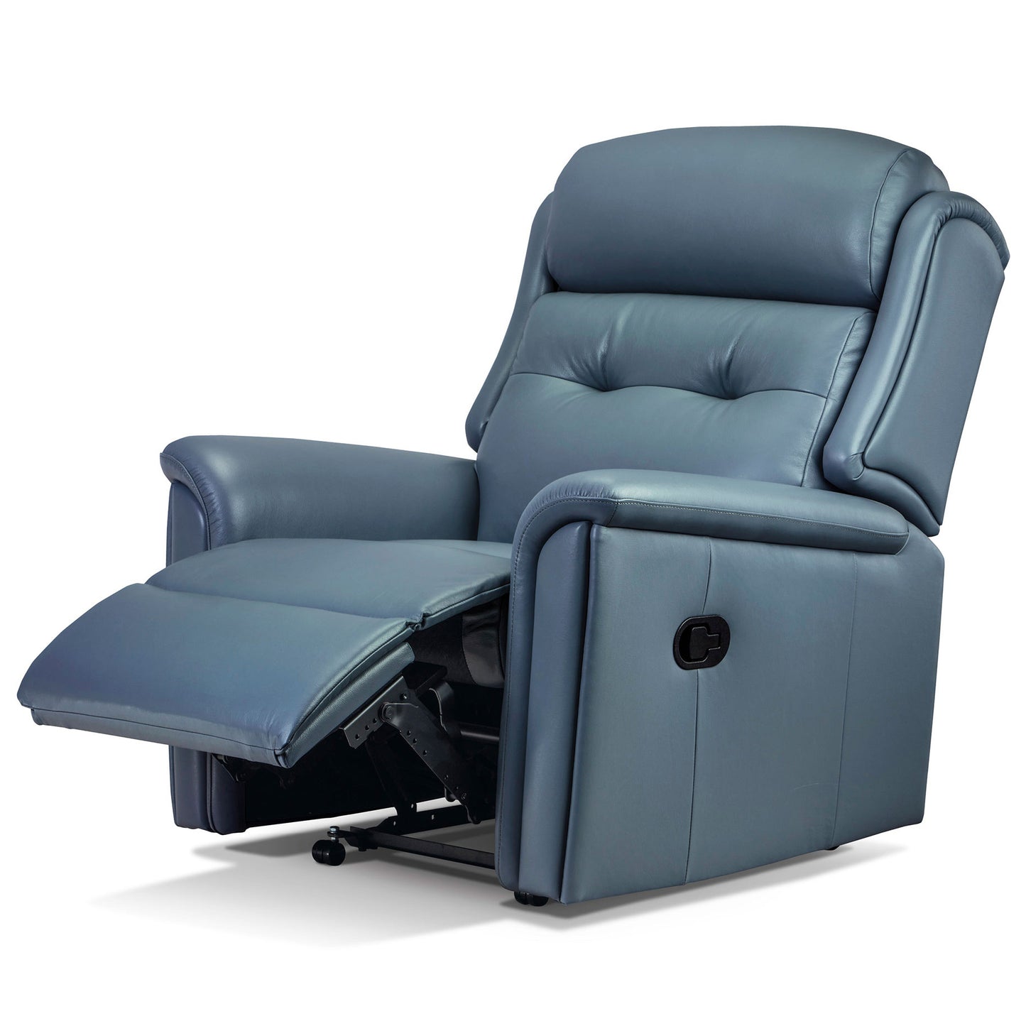 Sherborne Roma Electric Recliner Leather Armchair With Headrest Adjustment Option