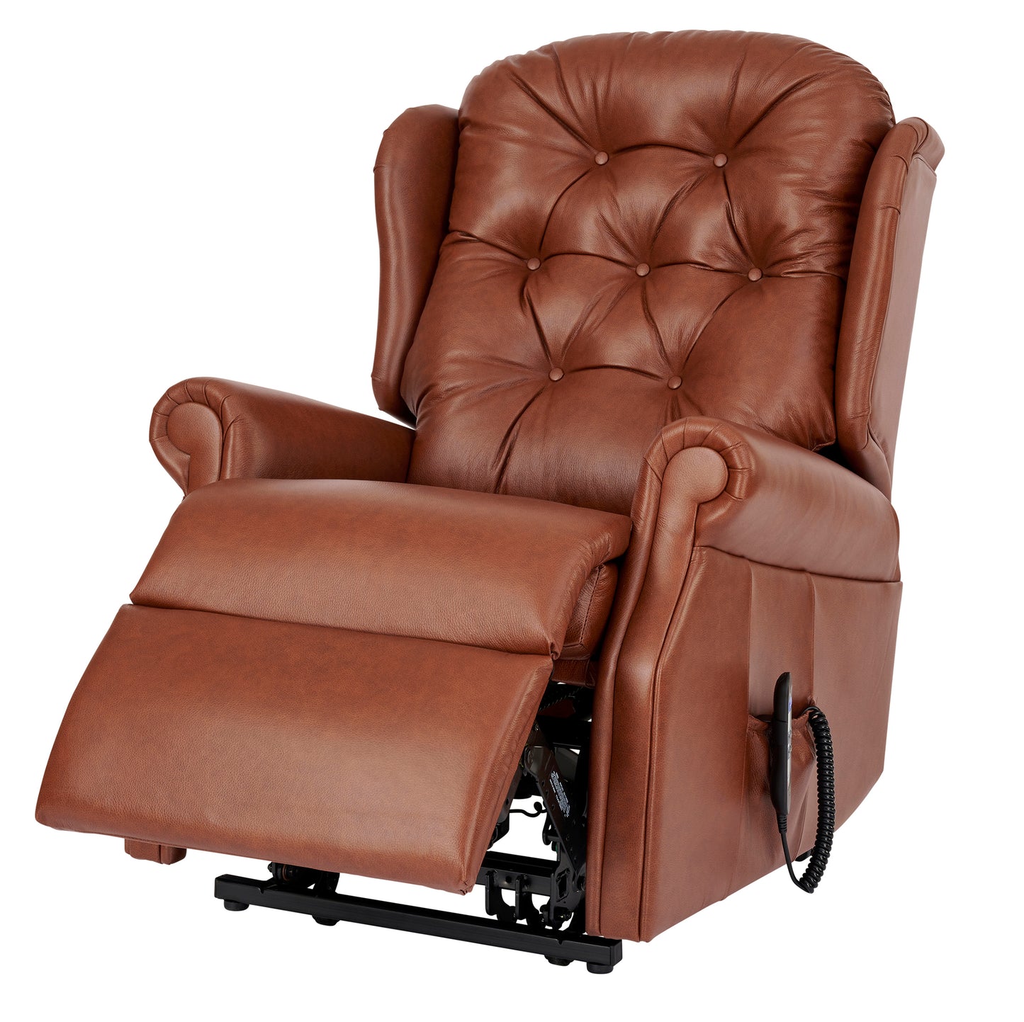 Celebrity Woburn Manual Recliner Leather Armchair With Swivel Option