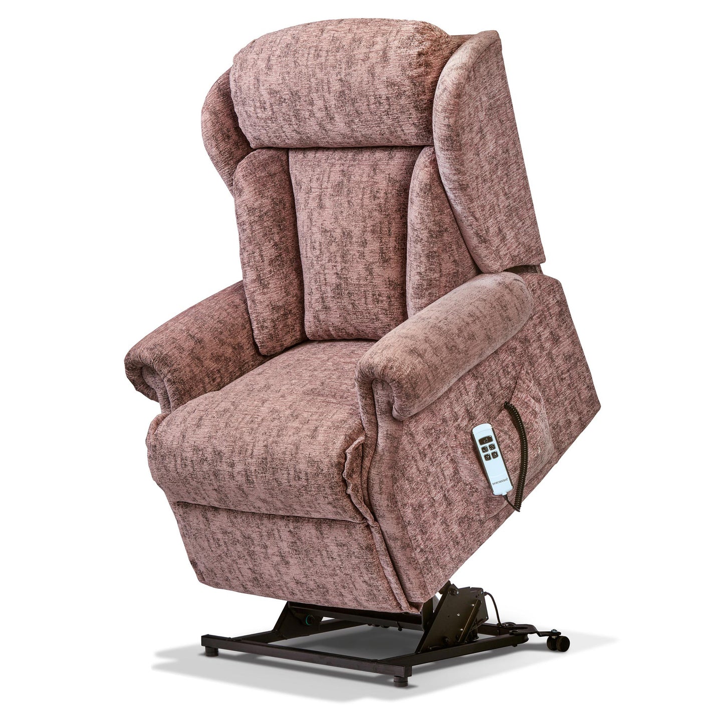 Sherborne Cartmel Cloud Comfort Triple Motor Fabric Riser Recliner Armchair With Lumbar & Headrest Adjustment Option VAT FREE
