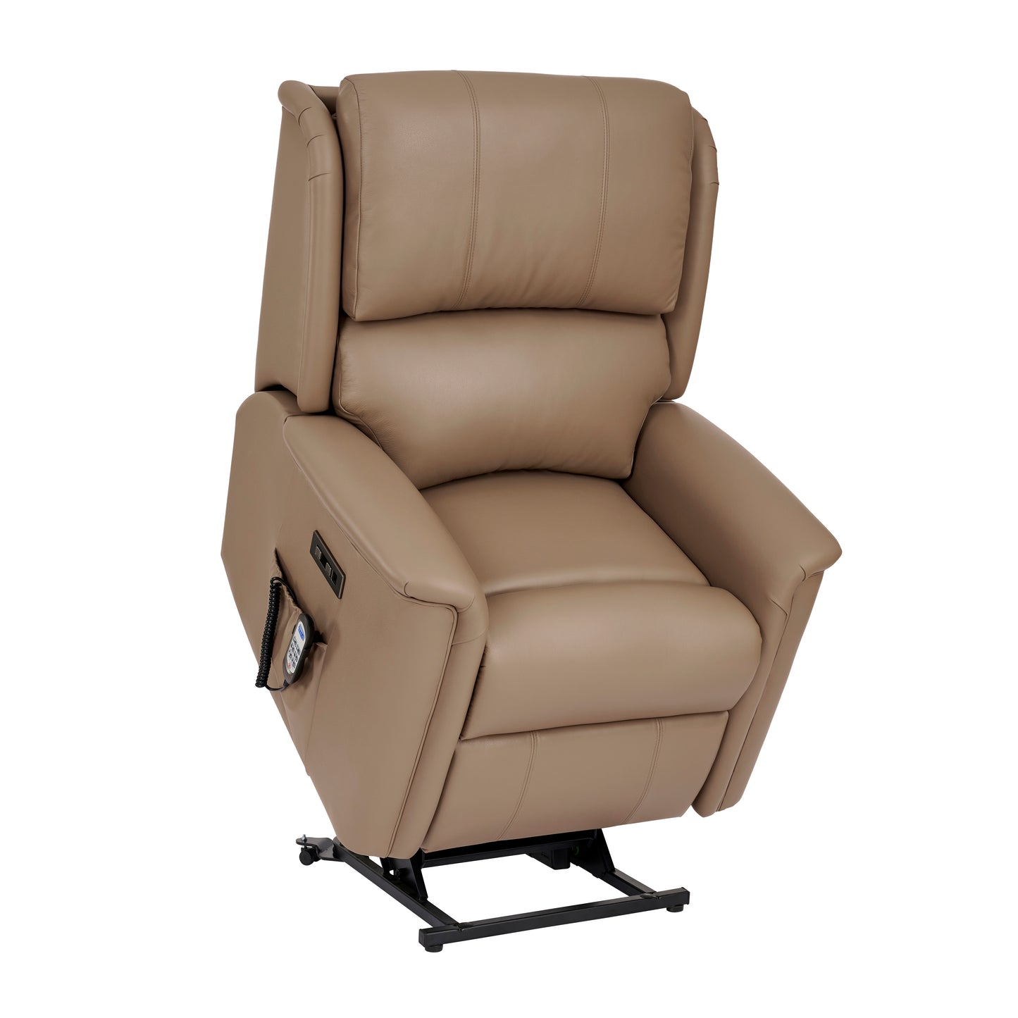 Celebrity Farndon Cloud Zero Triple Motor Rise And Recliner Leather Armchair With Lumbar & Headrest Adjustment Option VAT FREE