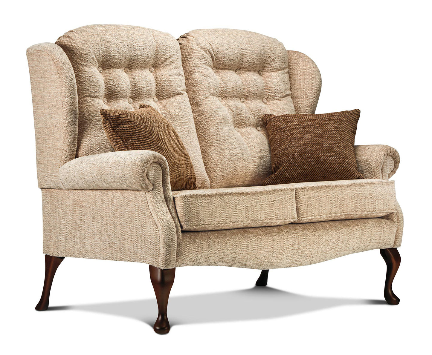 Sherborne Lynton Fabric Fireside Two Seater Sofa