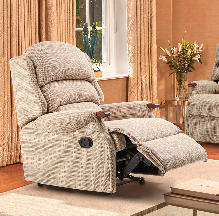 Sherborne Malham Manual Recliner Fabric Armchair